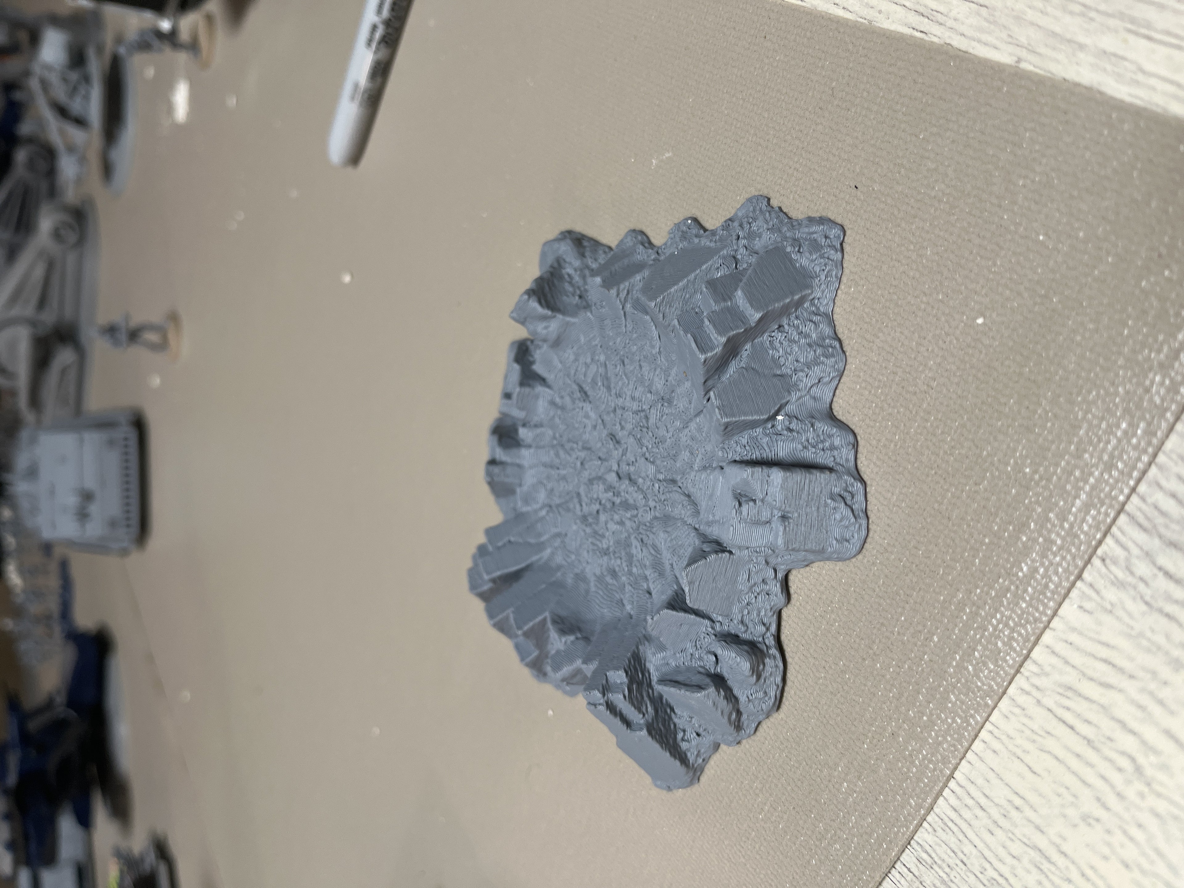 Crater Terrian peace for wargame