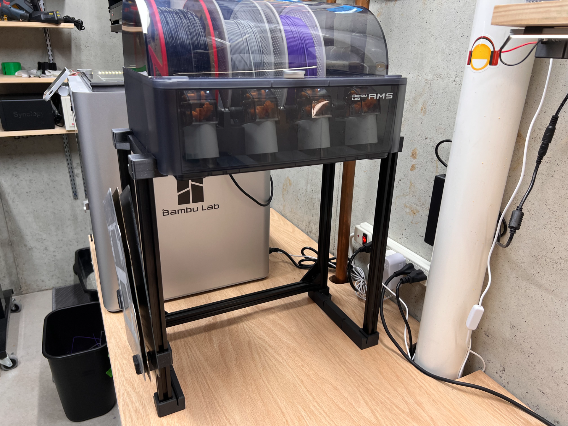 AMS 2-Tier stand V6.0 + Braces + Plate holder