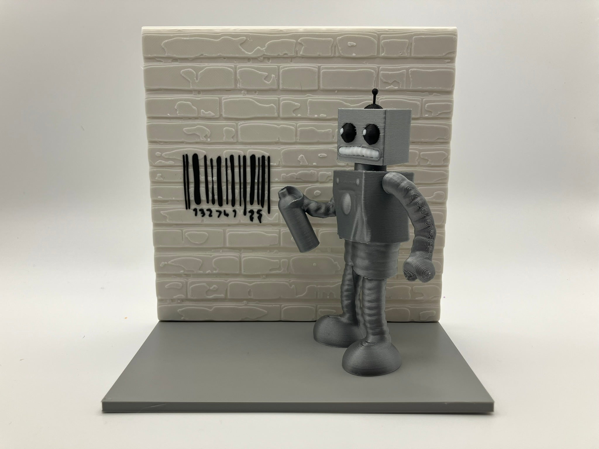 Tagging Robot Diorama