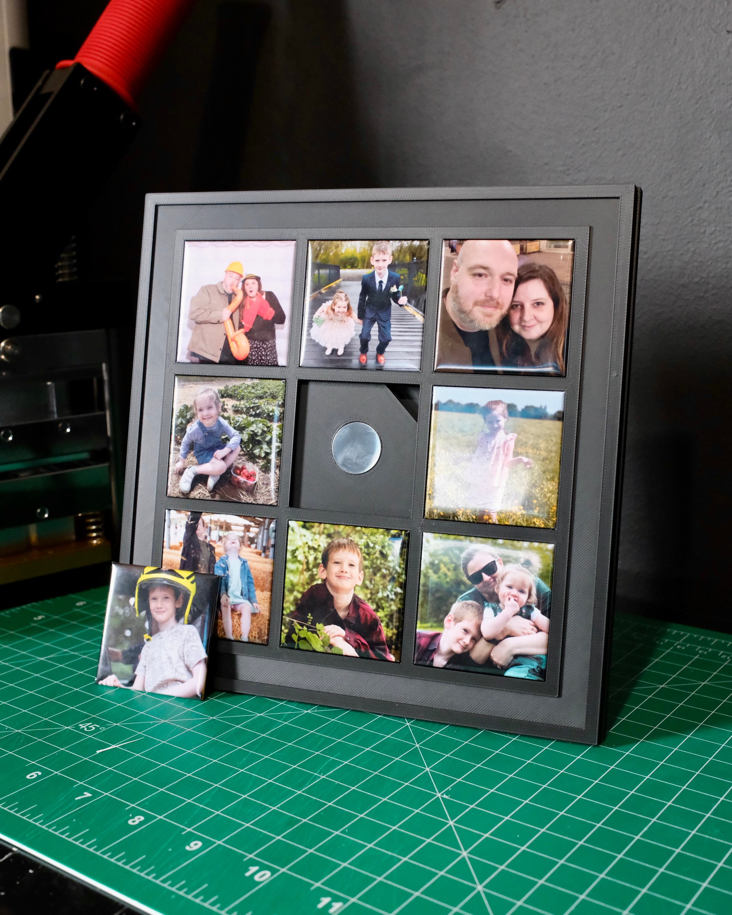 Modern 2x2 Photo Magnet Frame Collection