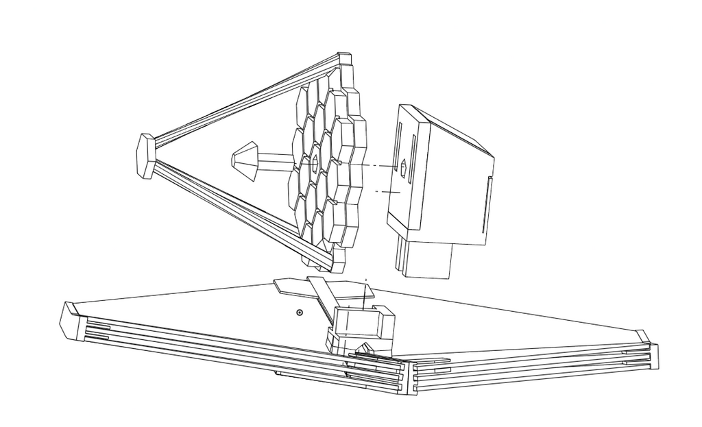 james webb telescope miniature