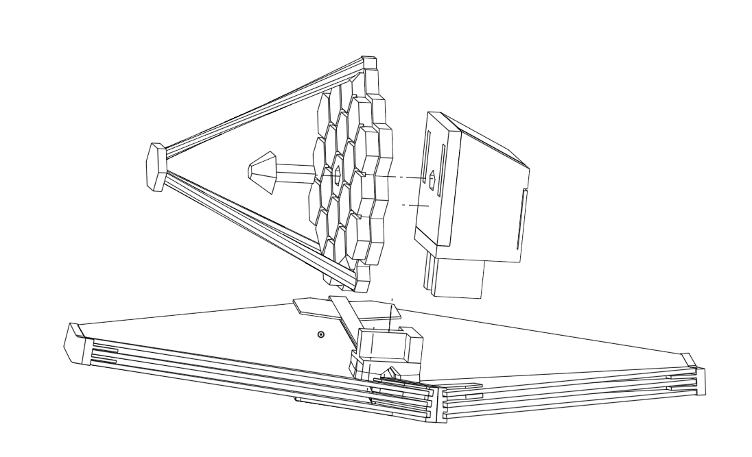 james webb telescope miniature