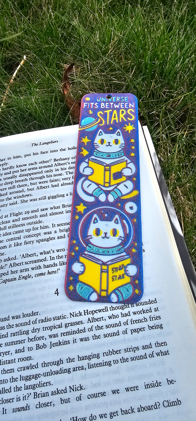 Space Cat Bookmark