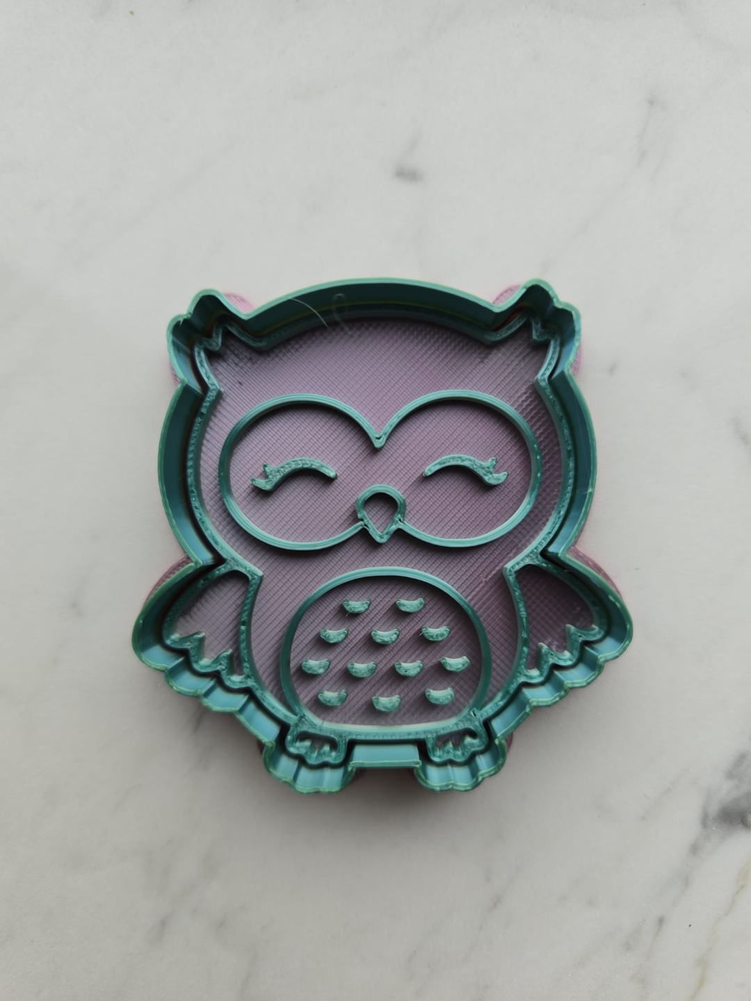 Owl Cookie Cutter Sand Play-doh Dough Fun