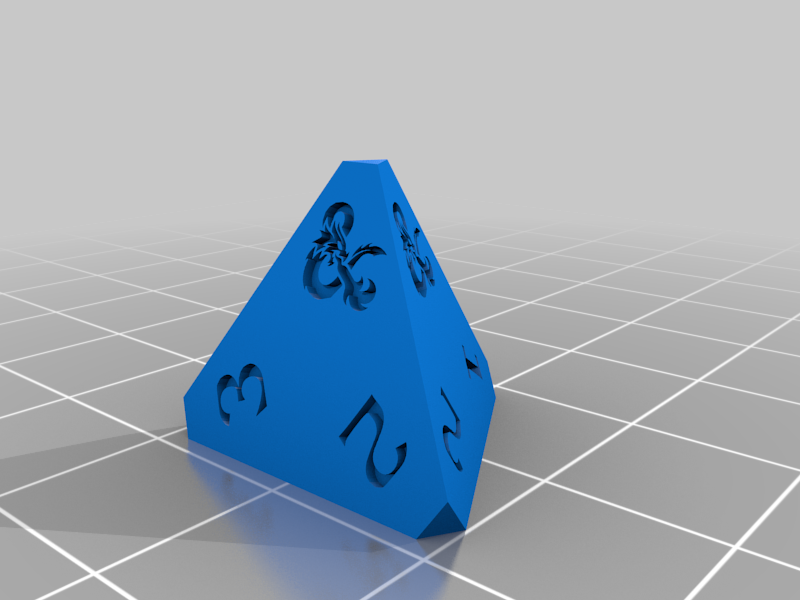 D&D dice set