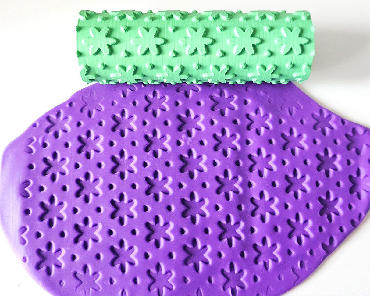 Texture Roller Stars and Dots
