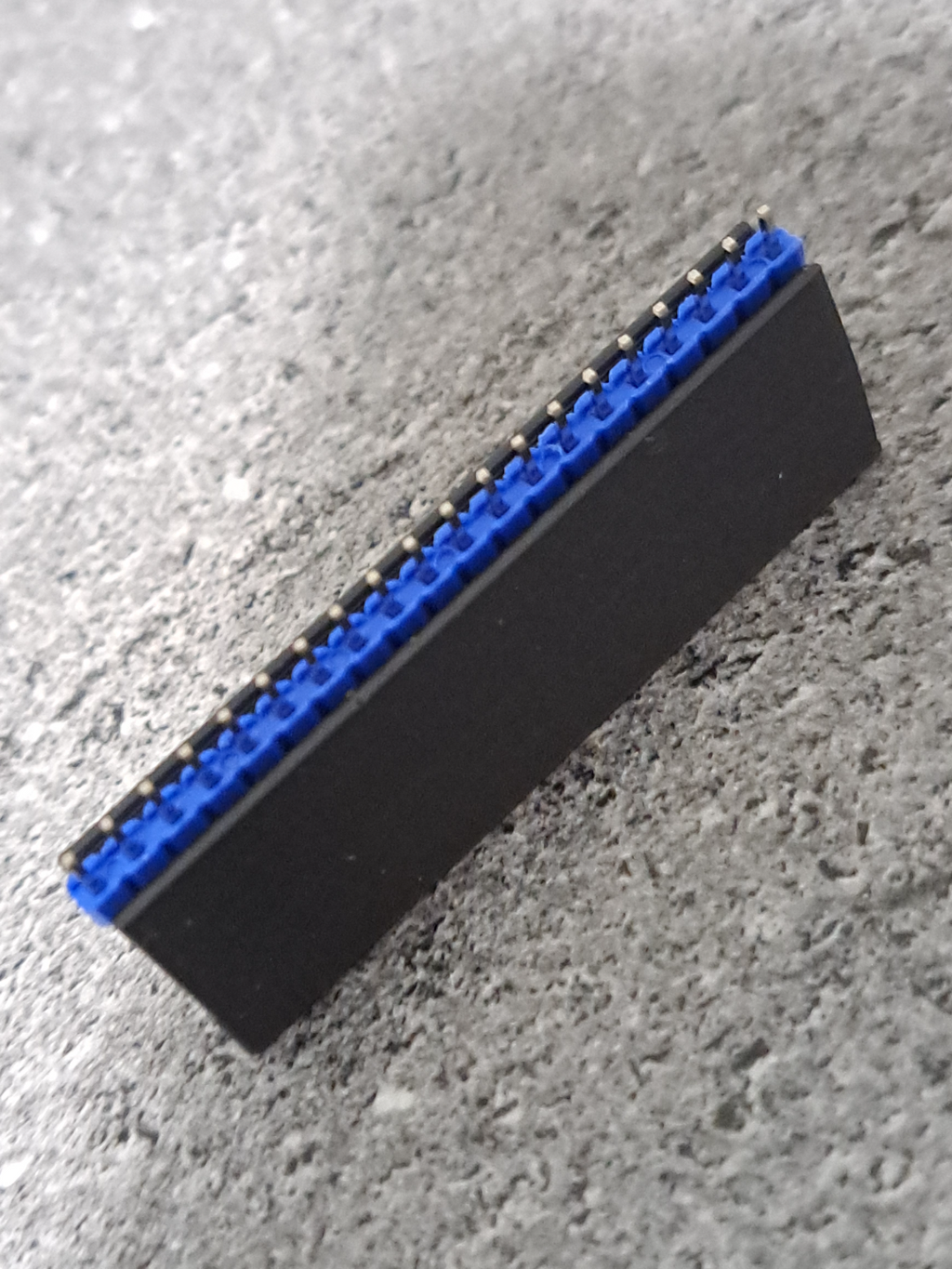 Pin header holder for soldering