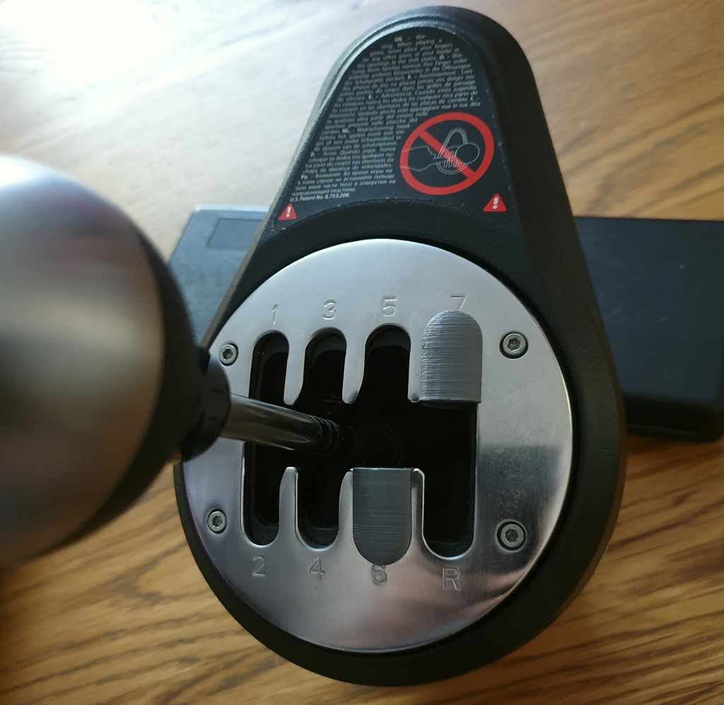 Thrustmaster TH8A gear shifter blockers