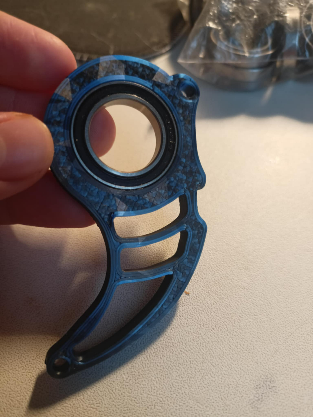 keyrambit with 3 holes
