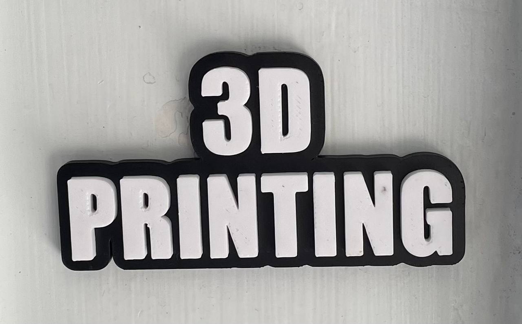 3D Printing Sign