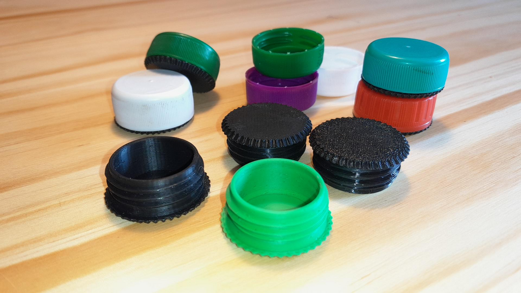 MICRO Bottle Cap Container
