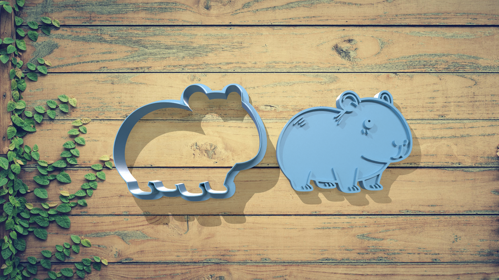 Capybara Cookie Cutter