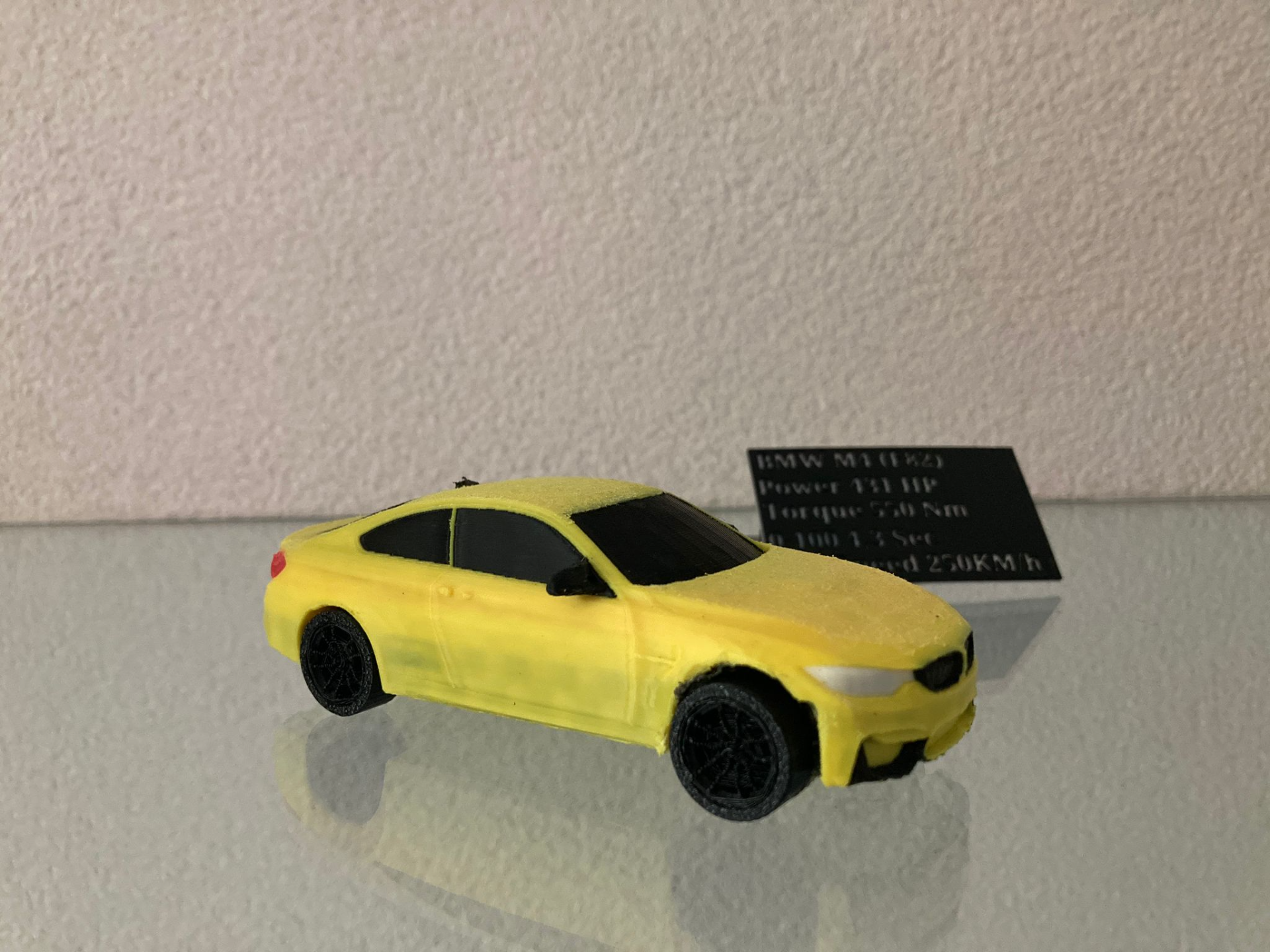 BMW m4 f82 with stand