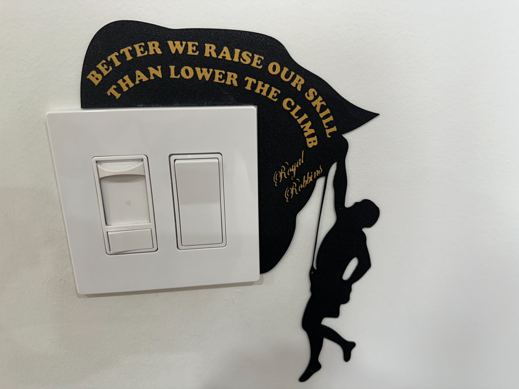 Rock Climber Door Corner