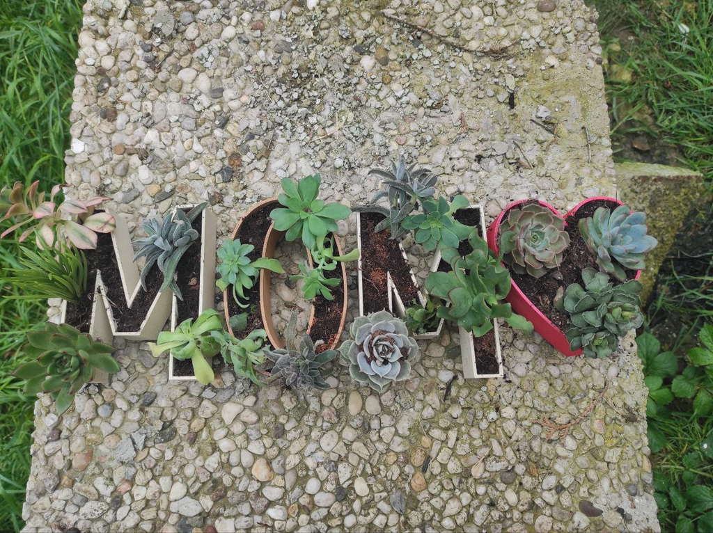 Alphabet Planters - Personalized Blossom Letters