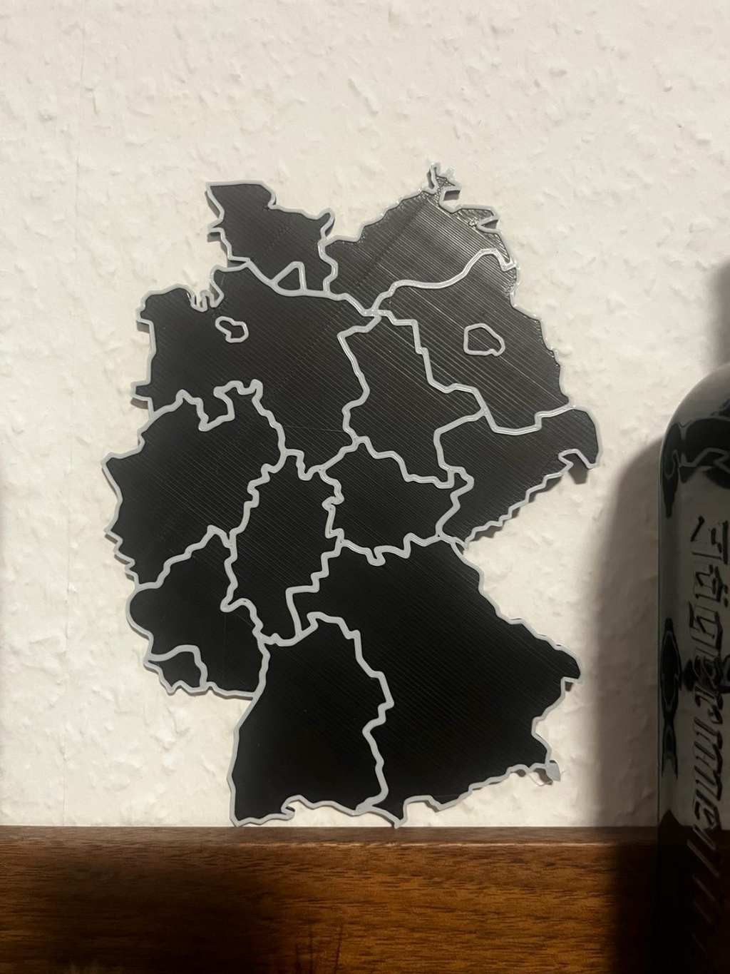 Germany Map Small A1 Mini