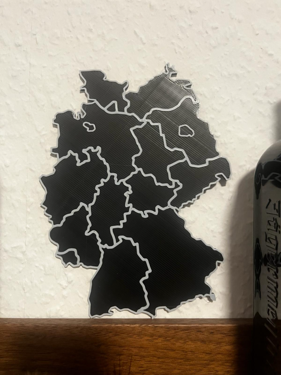Germany Map Small A1 Mini