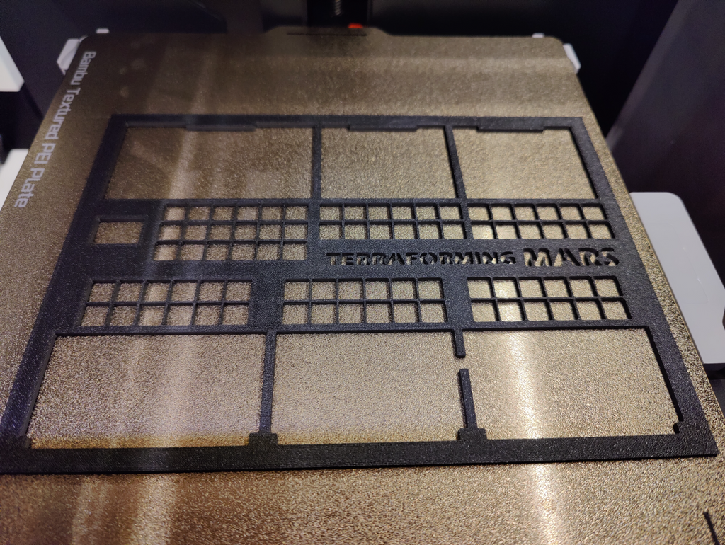 Terraforming Mars player boards - Single color remix