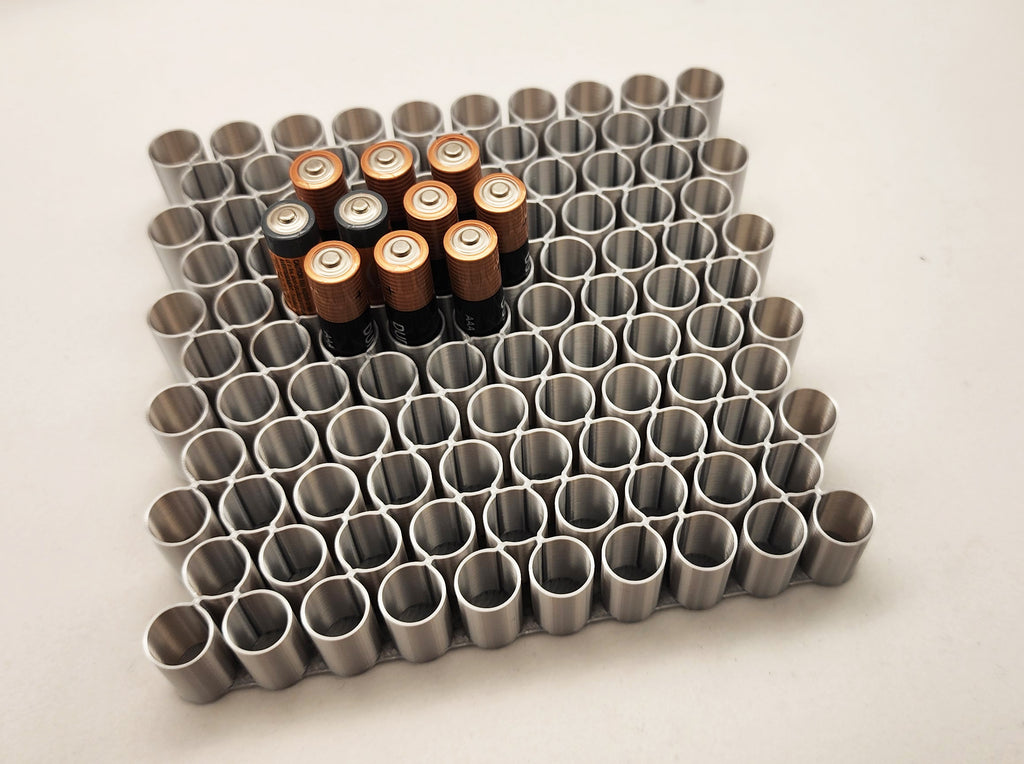 Vase Mode Battery Trays AAA-AA-9V-C-D