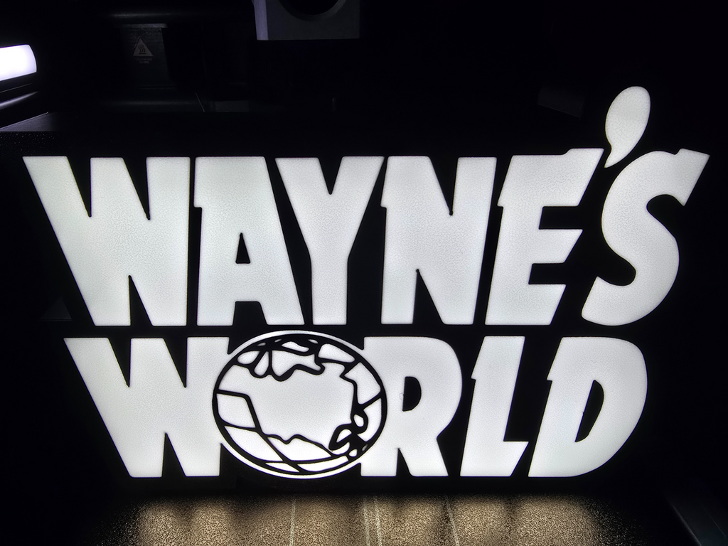 Wayne's World Light Box