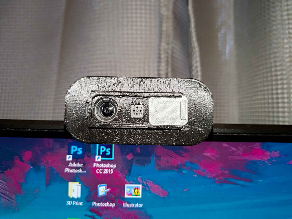 Logitech C270 privacy cover