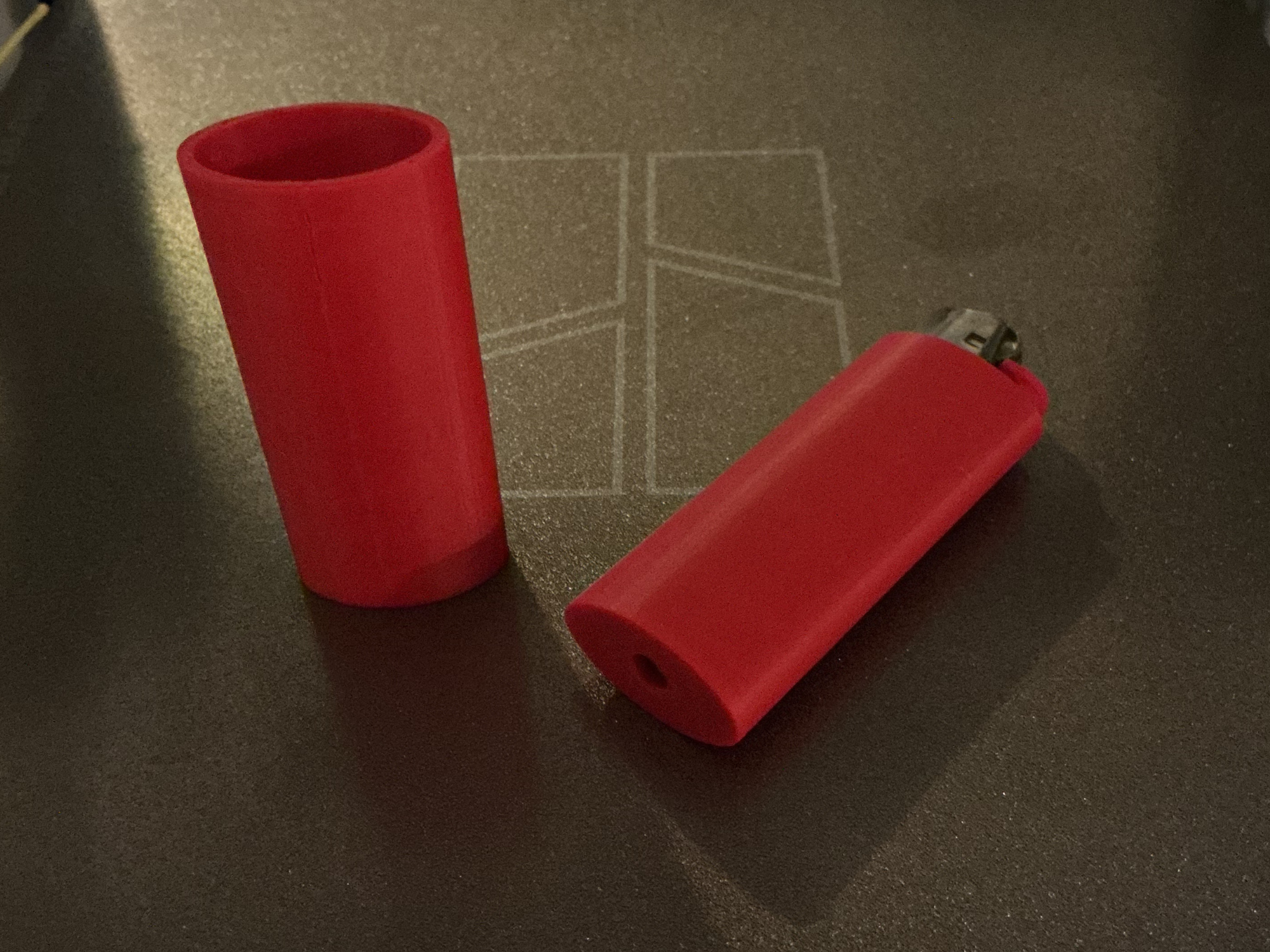 Custom Bic Lighter Case Template