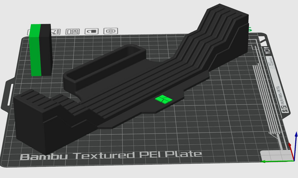 Bambu Lab Bottom Mount 5 Build Plate Holder