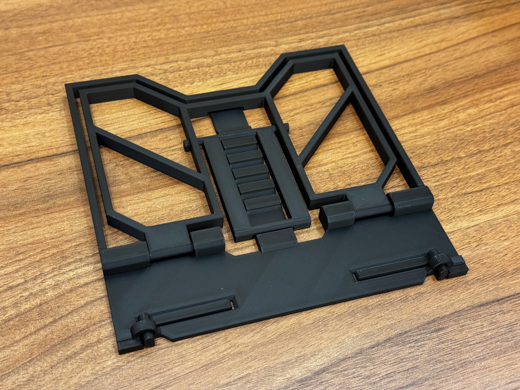 Foldable Book Stand with Extended Base