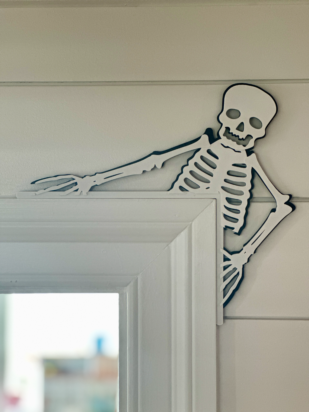 Skeleton - Halloween Door Corner Decor