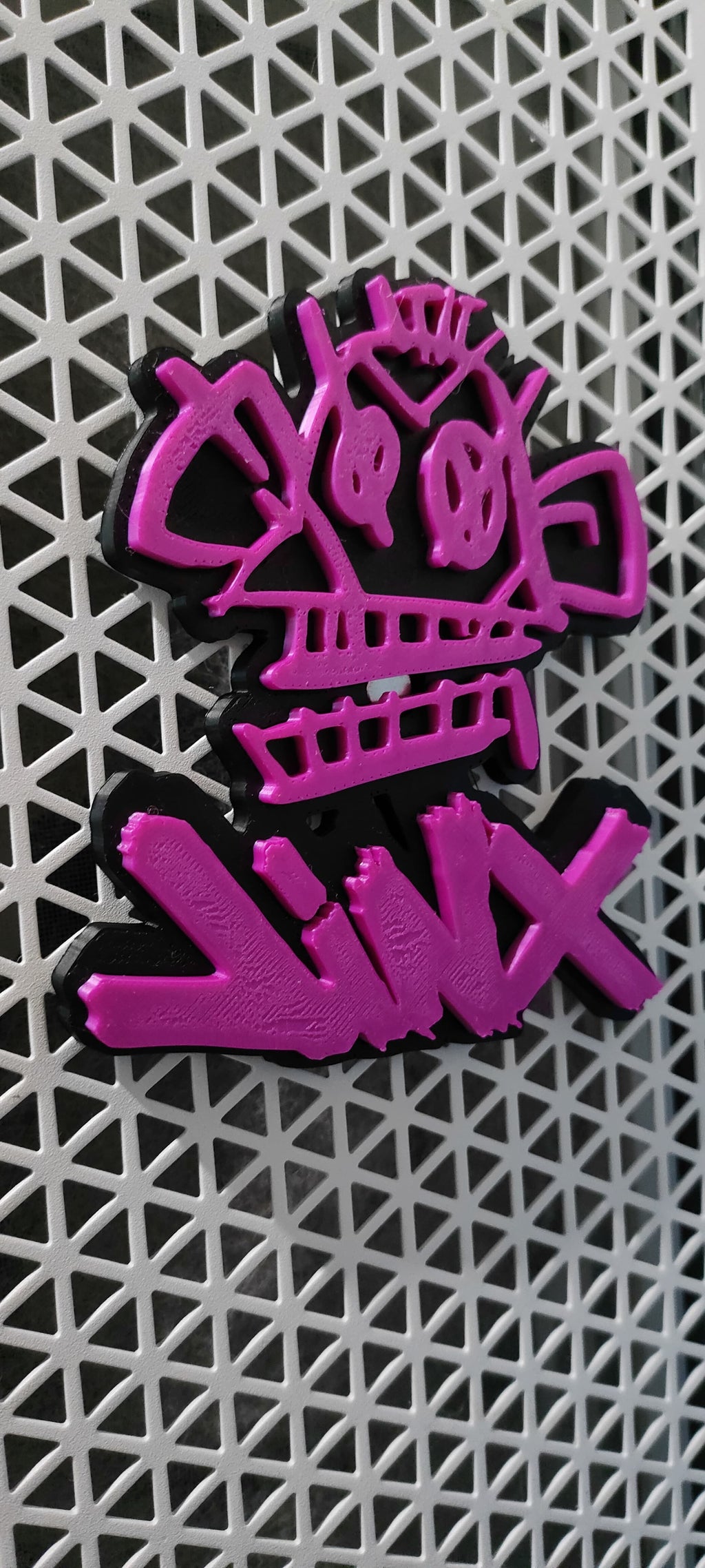Jinx Monkey Arcane (Calamita, Cornice, Logo)