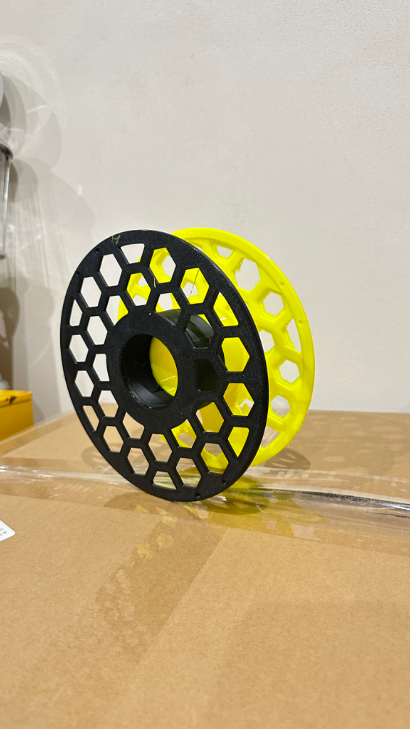 Bambu Reusable Hex Spool with Label
