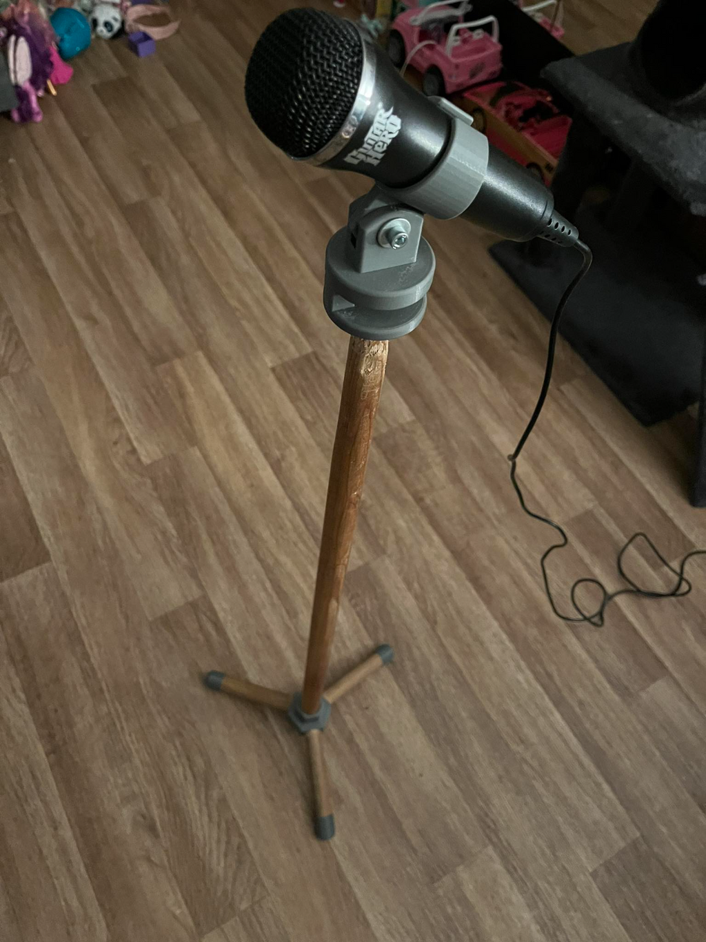 Stand, Guitar Hero microphone stand, and more