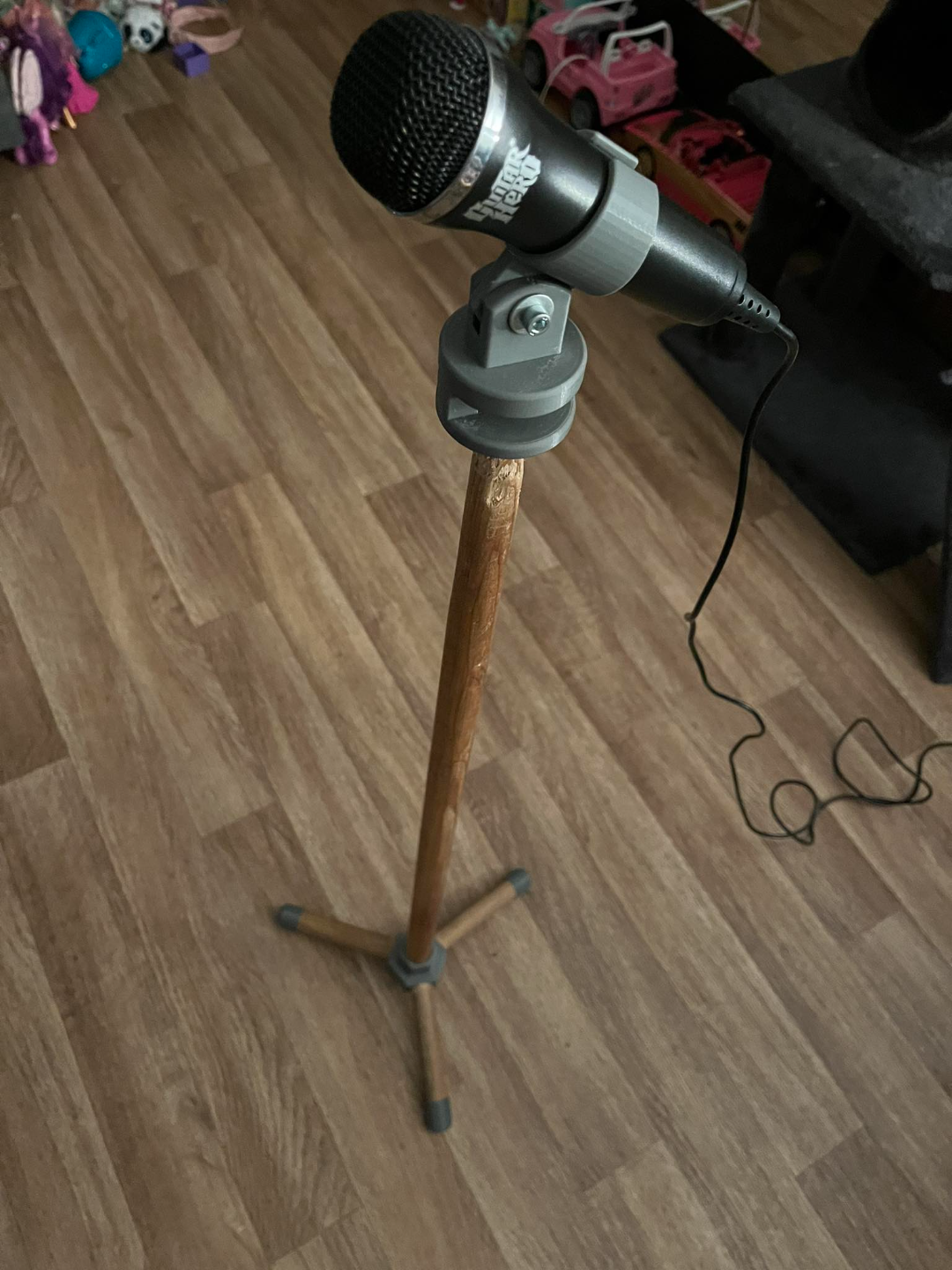 Stand, Guitar Hero microphone stand, and more