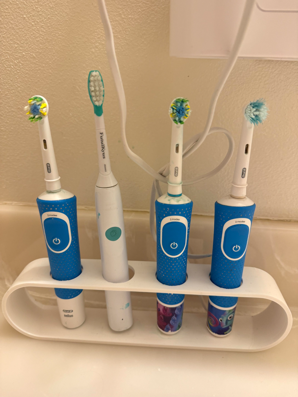 Electric Toothbrush Holder 4x