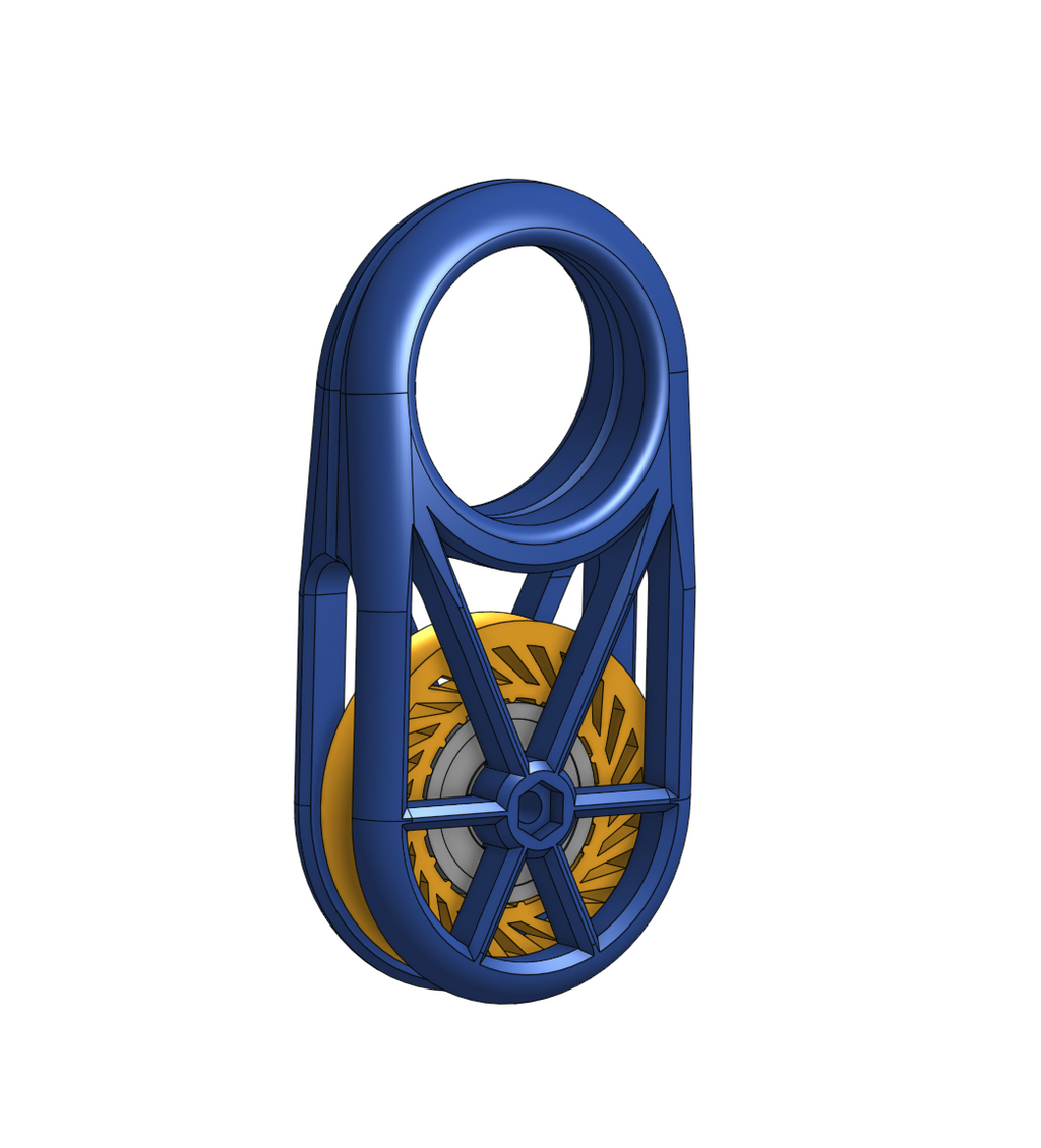 Snatch Block Pulley (608+M3) – Plus