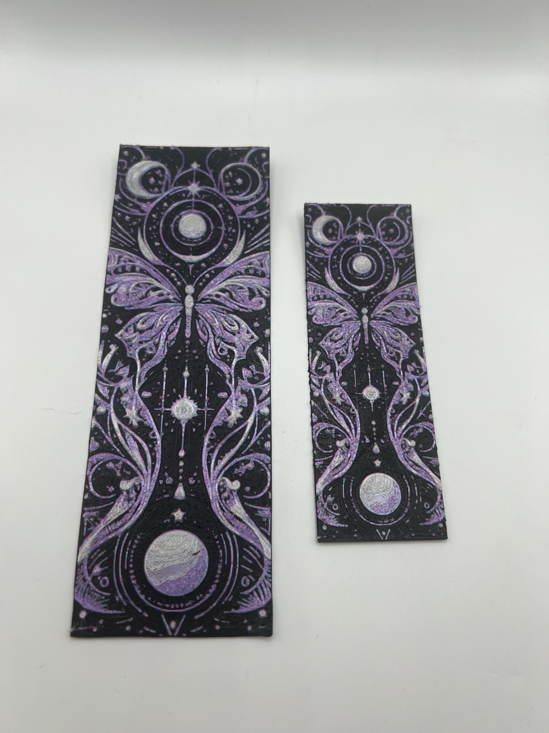 Butterfly Fantasy moon bookmark hueforge