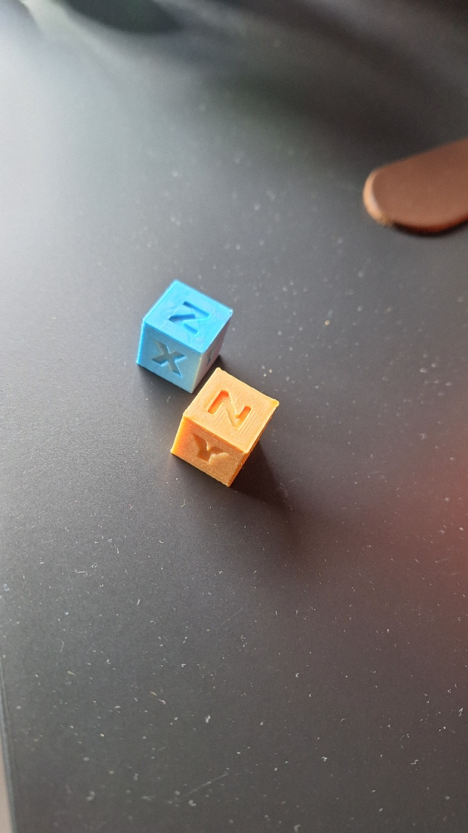 Calibration cube