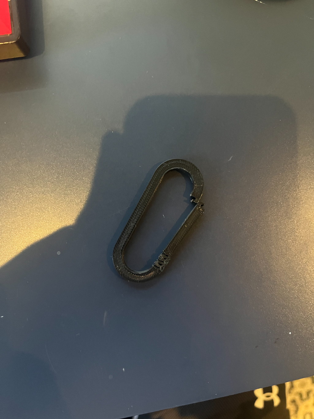 Compliant carabiner(good for keys)