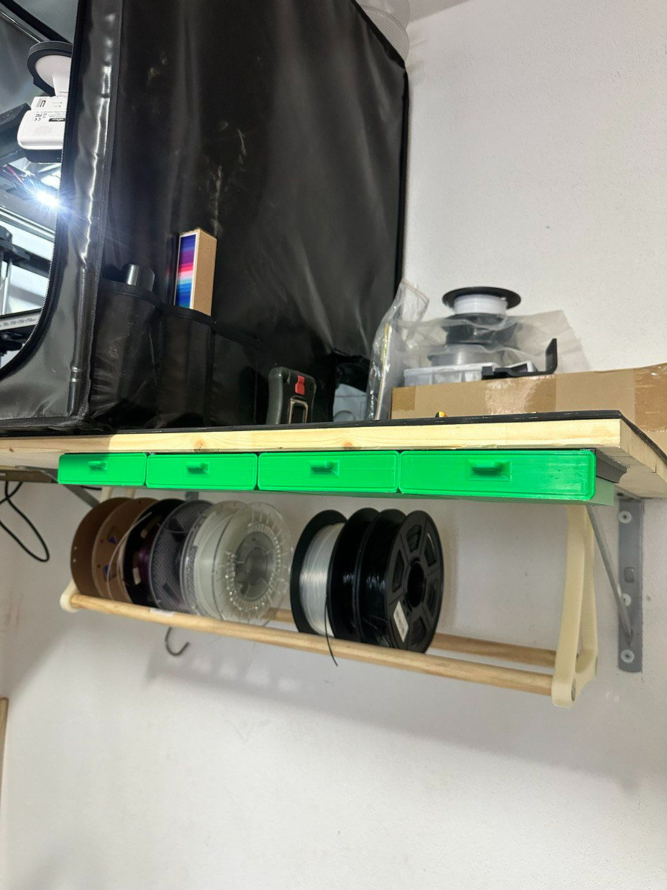 Under-Desk Accessory drawer