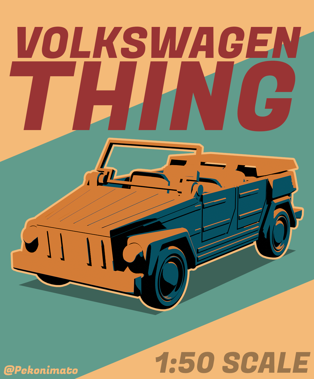 Volkswagen Thing Kitcard
