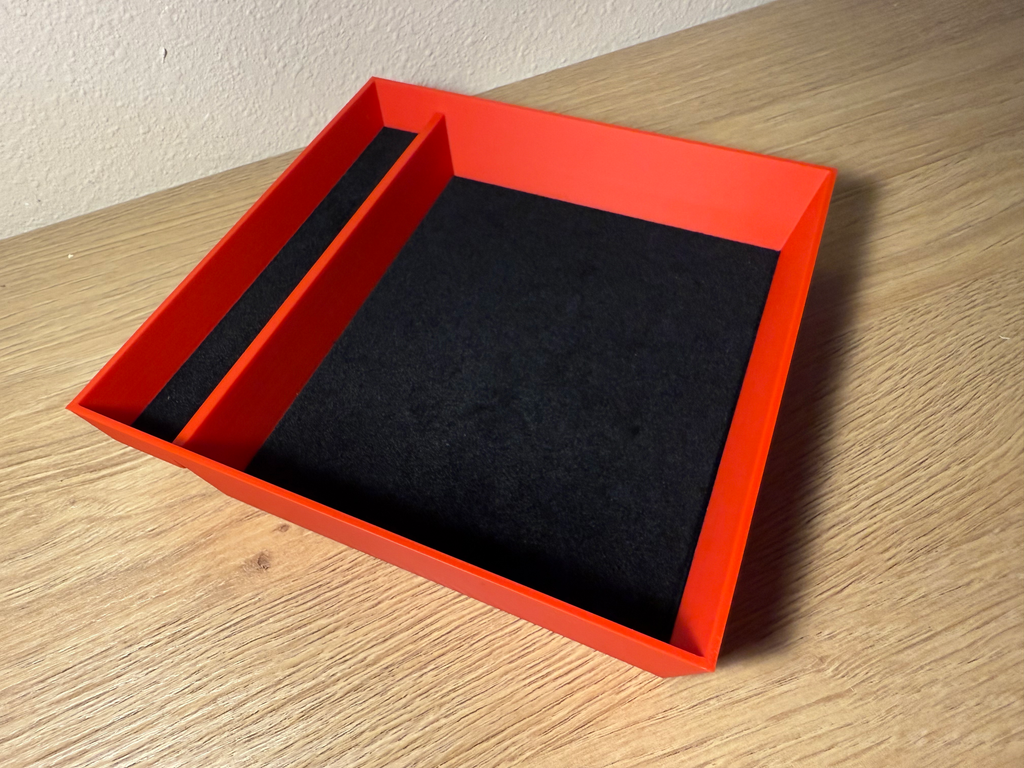 Stackable Dice Tray With Dice Holder