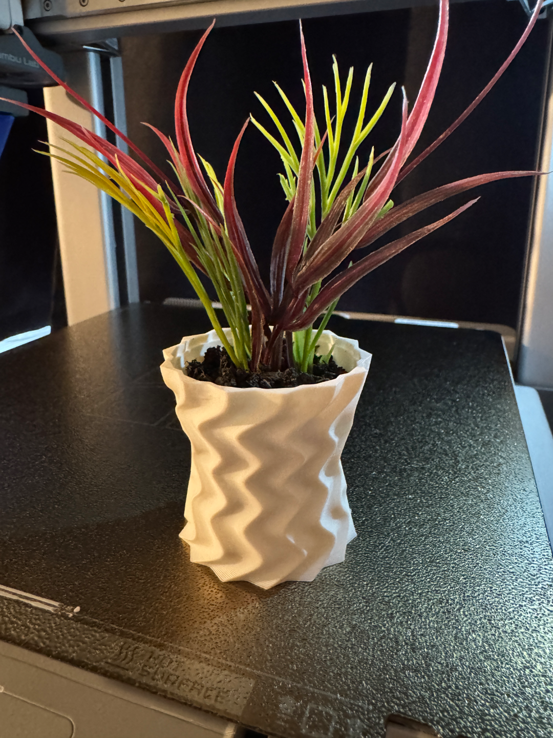Modern Abstract Pot