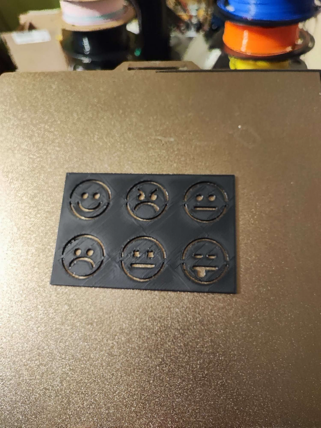 Emoji stencil