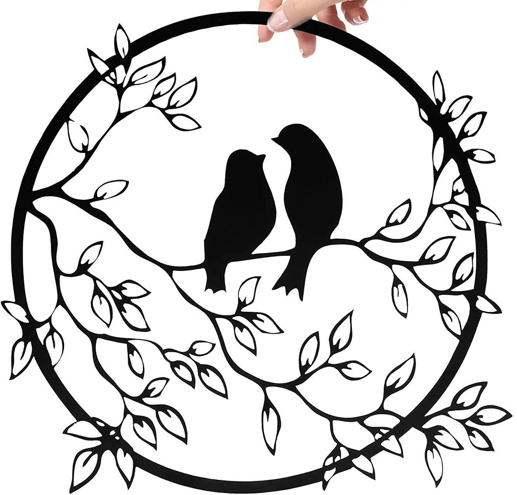 2D art wall decor BIRDS