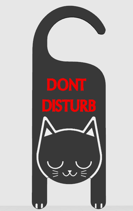 Cat Door Hanger