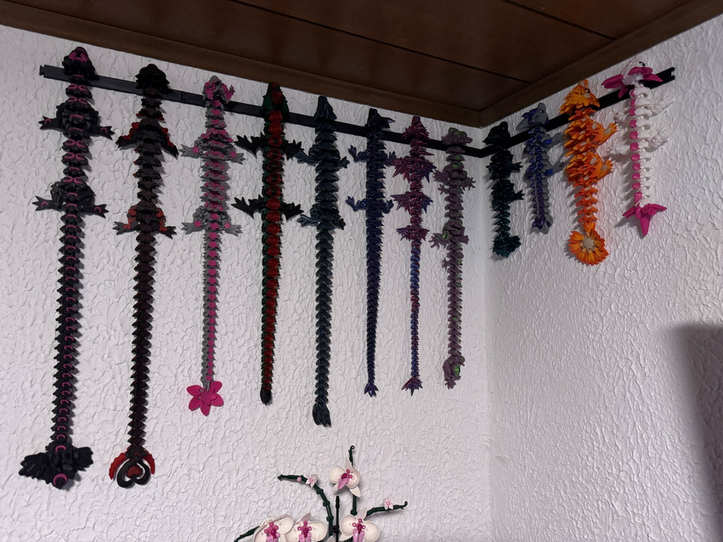 Drachenregal für Flexi Drachen (von Cinderwing3D)