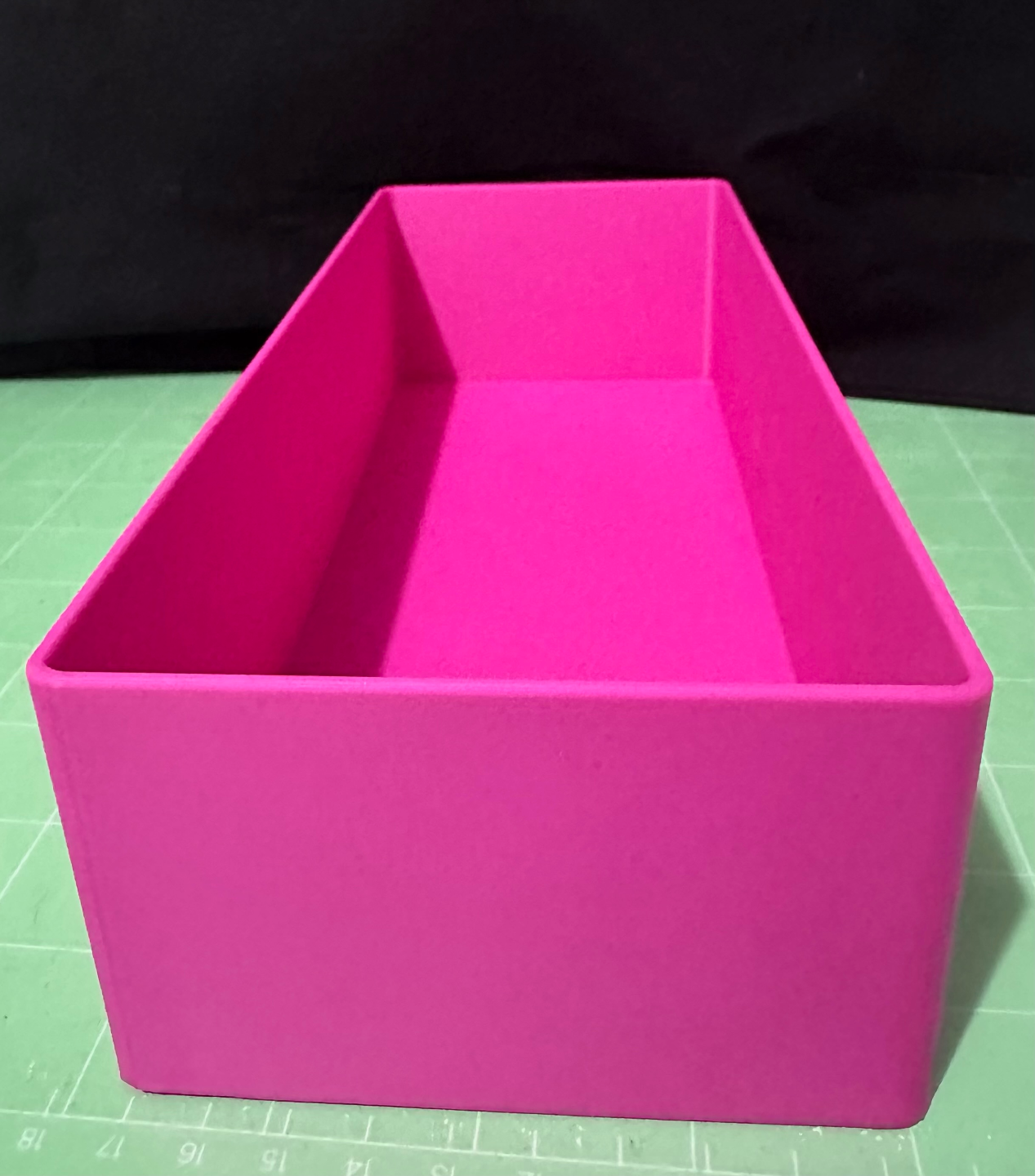 Shallow organiser tray