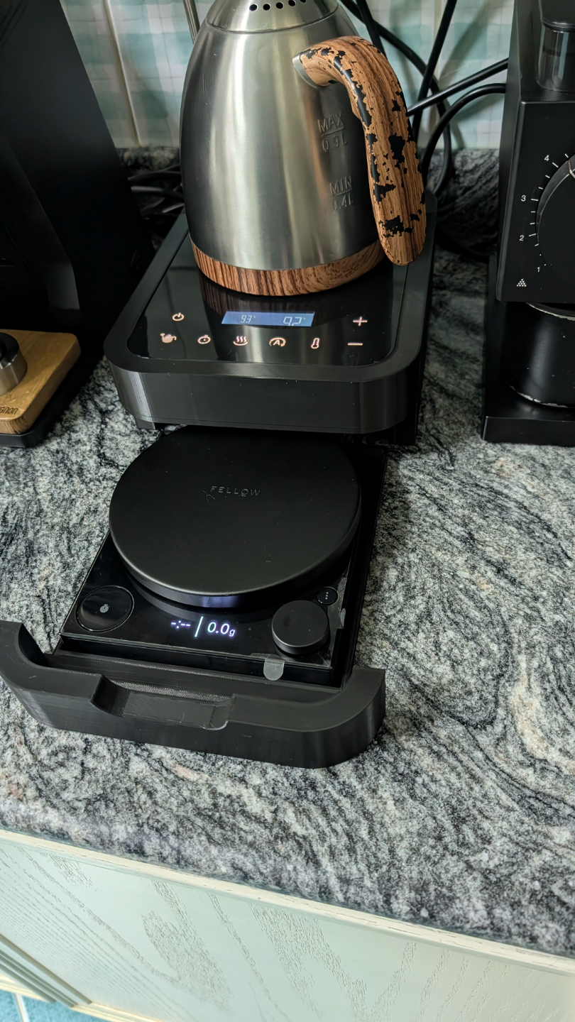 UPDATED: Brewista Kettle Stand with Scale Drawer