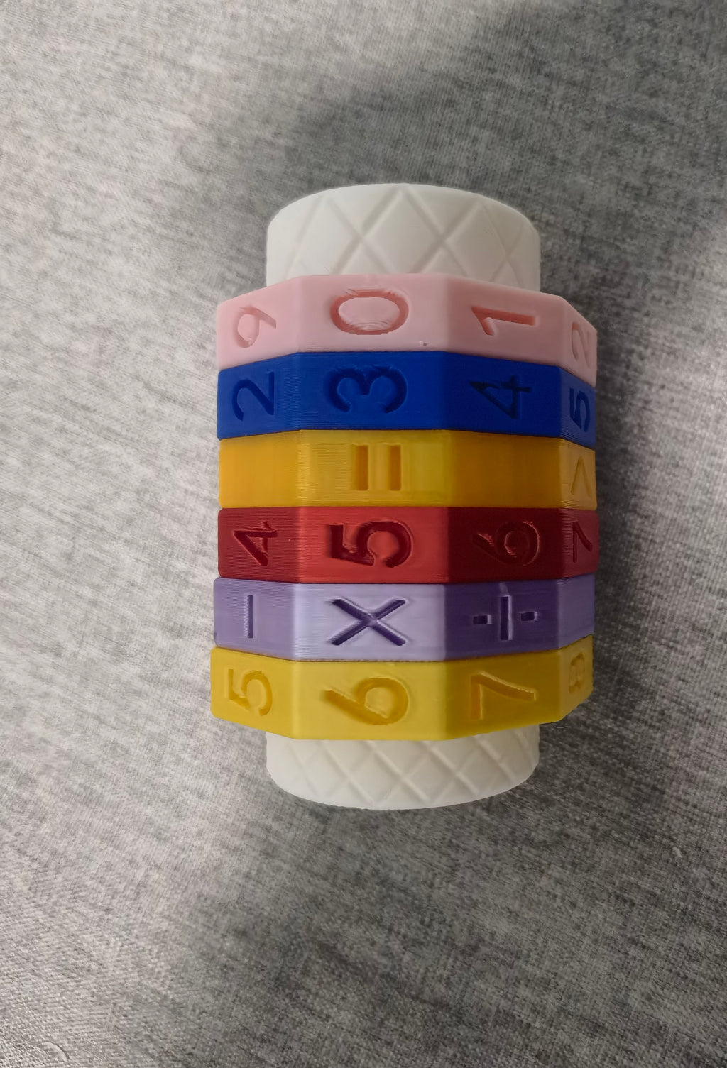 益智旋转数字玩具