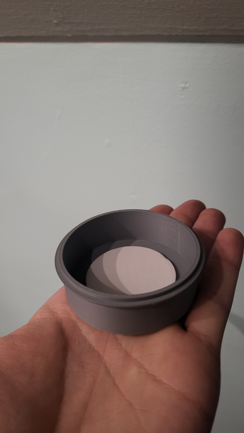 Minimal Puck Light Lamp